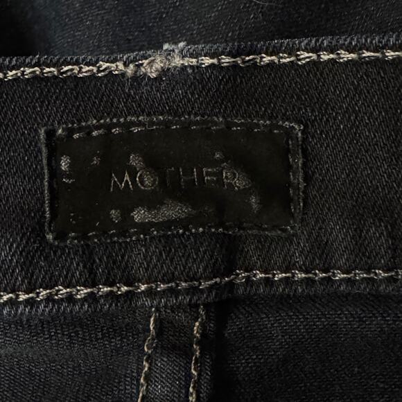 Mother SZ 26 The Stunner Zip Two Step Fray Jeans Last Call Stretch Mid-Rise Blue - Picture 8 of 13